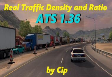 [ATS] Real Traffic Density v1.36b by Cip