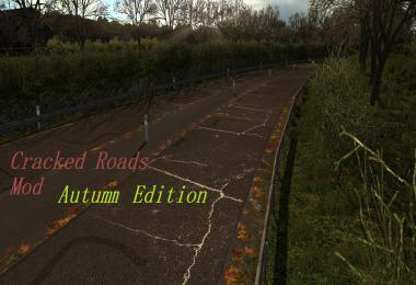 Cracked Roads Mod Autumn Edition v1.0