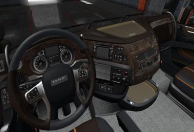 DAF E6 Brown Wood Lux Interior 1.36.x