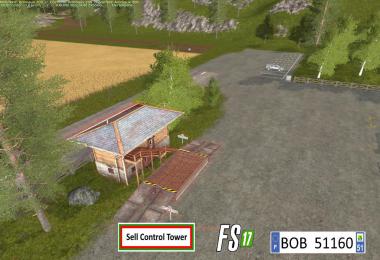FS17 Sell Control Tower By BOB51160 v1.0.0.0