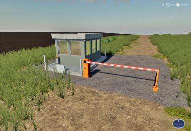 Placeable Security Booth With Barrier v1.0