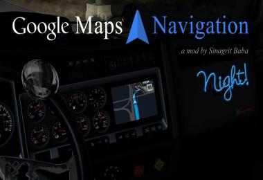 Google Maps Navigation Night Version v2.0