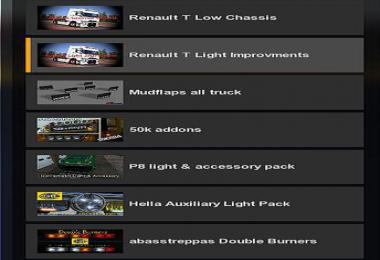 Light Improvements & Lowered Chassis Renault T v1.4