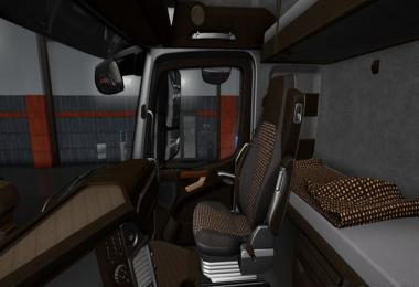 Mercedes Actros MP4 LUX Wood Interior 1.36.x
