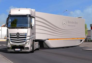 Mercedes Benz AeroDynamic Trailer Concept v1.1