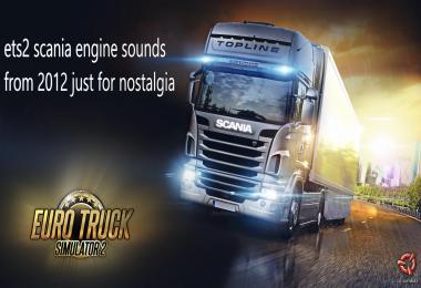 Old scania sound from 2012 v1.0