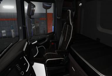 Scania S & R White - Black Interior 1.36.x