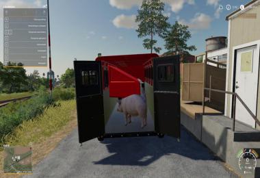 2014 Pickup with semi-trailer and autoload v1.4