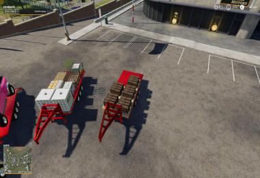 2014 Pickup with semi-trailer and autoload v1.7