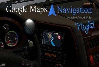Google Maps Navigation Night Version v2.0