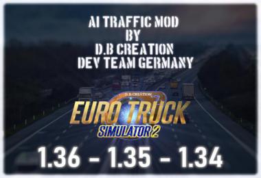 D.B Creation AI Traffic Mod for 1.36 v7.0.0