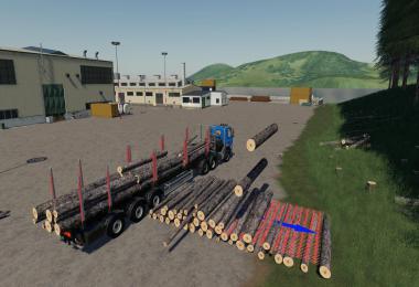 Fliegl Timber Runner Wide With Autoload Wood v1.0