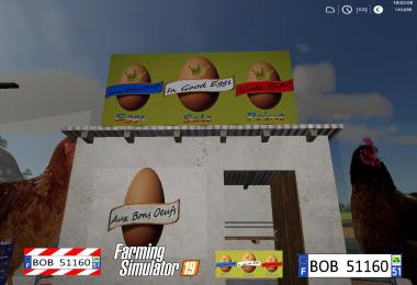FS19 egg Sale Point by BOB51160 v1.0.0.0