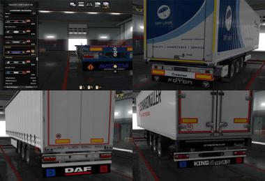 Mudflaps for Own Trailers v3.0
