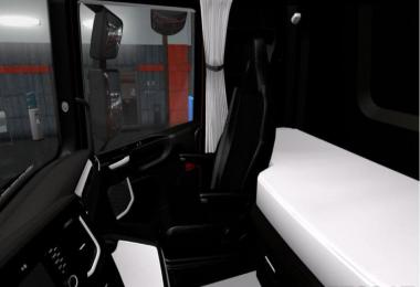Scania S & R 2016 Black - White Interior 1.36.x