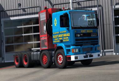 ALLELY’S HEAVY HAULAGE SKIN for DAF 95ATi by XBS