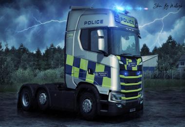 Police NG Scania Skin v1.0