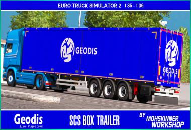 MohSkinner Wp - Scs Trailer - Geodis Euro 1.36