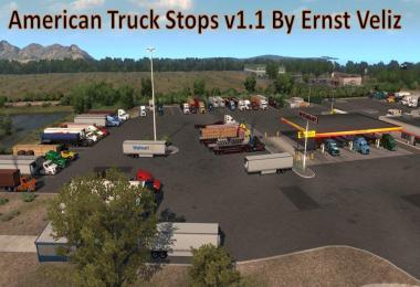 American Truck Stops v1.1 by Ernst Veliz 1.36.x