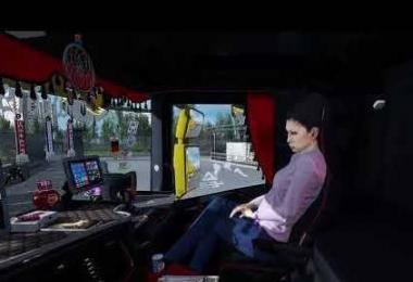 Animated passenger in truck (with you) v2.1