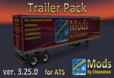 [ATS] Trailer Pack by Omenman v3.25.0 1.36.x