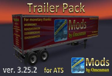 [ATS] Trailer Pack by Omenman v3.25.2 1.36.x