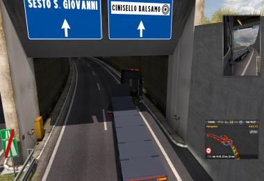 Milano Tunnel Fix for ProMods 2.43 1.36.x