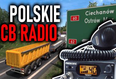 Polskie CB RADIO for ETS2 1.36.x