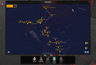 Colombia Map Save Game Profile For ETS2 1.36