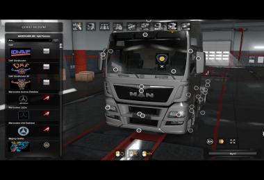 Interior Lights for all SCS Trucks (SP & MP) 1.36.x