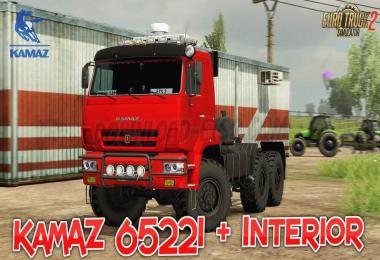 Kamaz 65221 + Interior v1.0 1.36.x