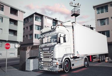 Scania R400 V8 Crackle Sound + Trailer 1.36