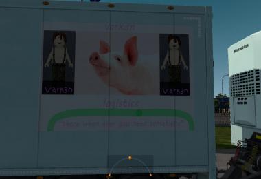 Vark3n logistics - truck and trailer skin 1.36
