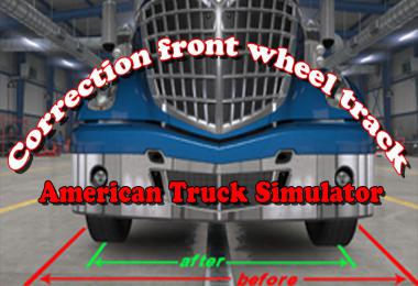 Correction front wheel track add-on v1.0