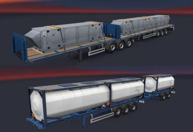 Freight Market Flatbed Doubles v1.0