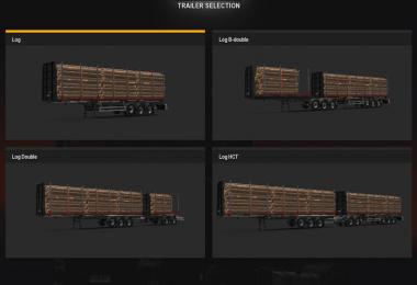 Freight Market Flatbed Doubles v1.0