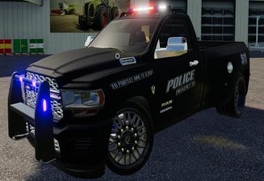 FS19 Dodge Hell Truck Police Edition v1.0