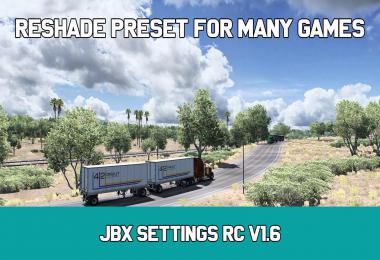 JBX Settings RC v1.6 - Reshade