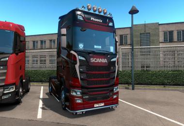 Phoenix Skin for Scania S v1.0