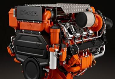 Scania V8 Marine Engines 1.36