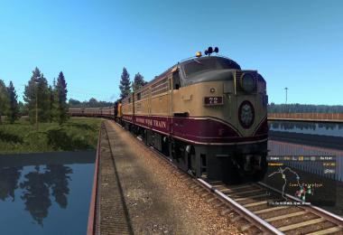 Short Trains add-on for American Improved Trains in ETS2 v3.3