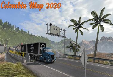 [ATS] New Colombia Map Mod 2020 1.36 - 1.37