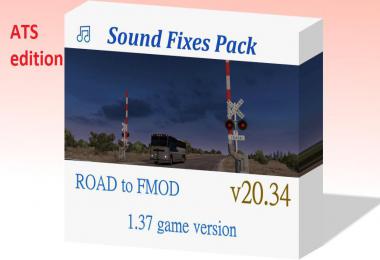 [ATS] Sound Fixes Pack v20.34 1.37.x