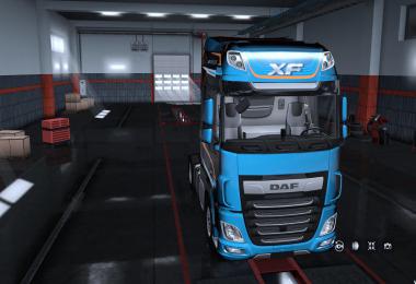 Exterior view reworked for DAF XF euro 6 by Schumi