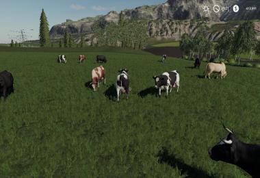 FS19 Free Range Cows beta