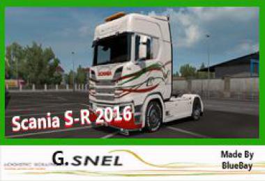 G.Snel Skin Scania S-R 2016 v1.0