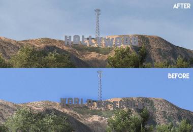 Hollywood Sign in Los Angeles updated v1.1