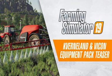 Kverneland & Vicon Equipment Pack Teaser Trailer v1.0