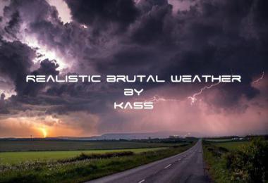 Realistic Brutal Weather v2.0 ATS 1.37