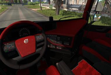 Red and Black Interior for Volvo 1.37